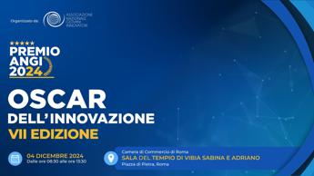 Cerimonia d’onore degli Oscar ANGI 2024, un incontro con il futuro dell’innovazione