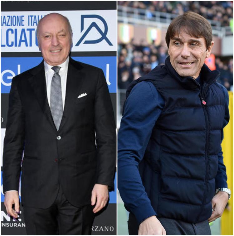 Giuseppe Marotta e Antonio Conte - Fotogramma