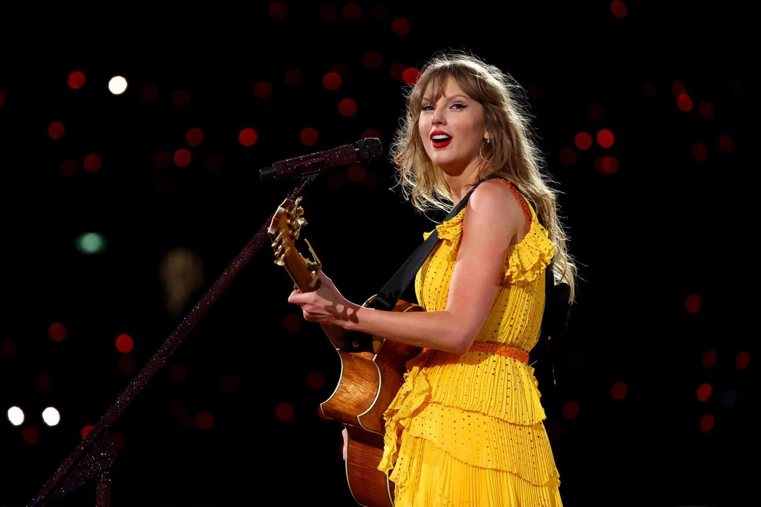 Taylor Swift dominates Apple Music charts in 2024