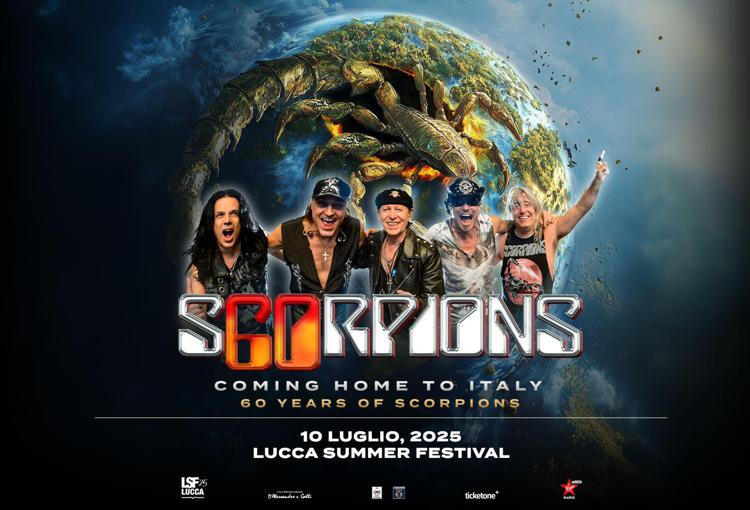 Scorpions, un concerto in Italia nel 2025