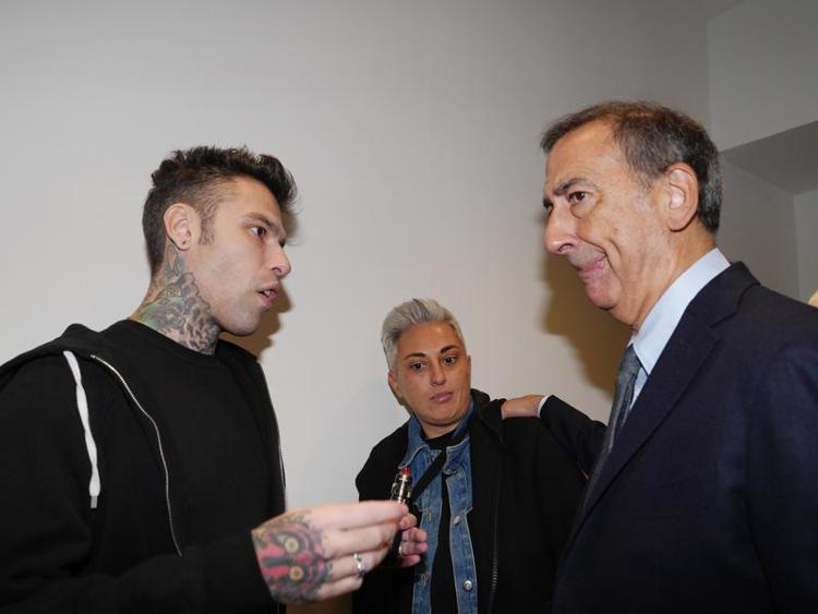 Giuseppe Sala e Fedez - Fotogramma