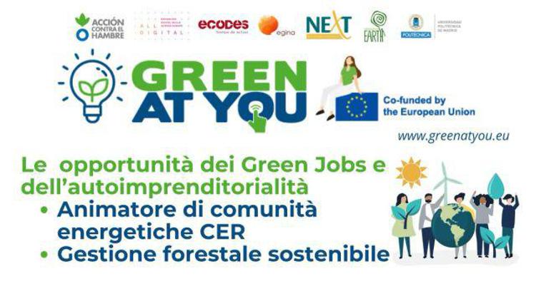 Green at You le opportunità dei green jobs per lo sviluppo aziendale e per l’occupabilità