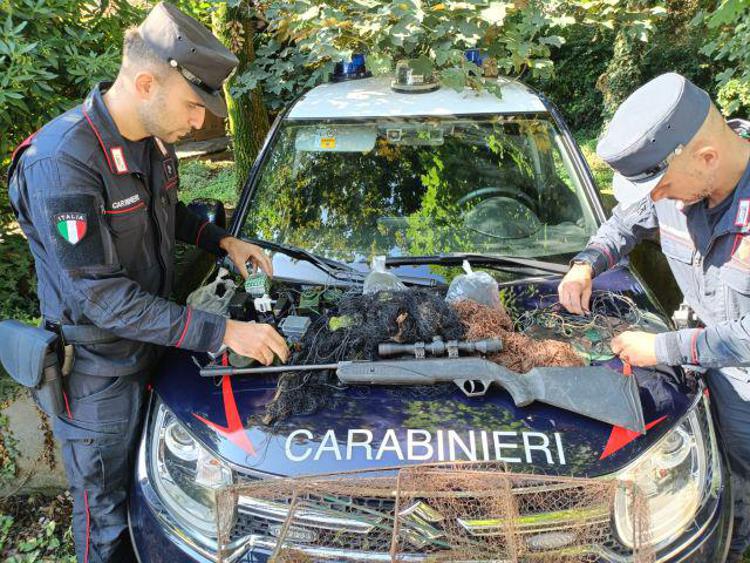 Bracconaggio: conclusa l’operazione “Pettirosso 2024” dei Carabinieri forestali col contributo dei volontari della Lipu e altre associazioni