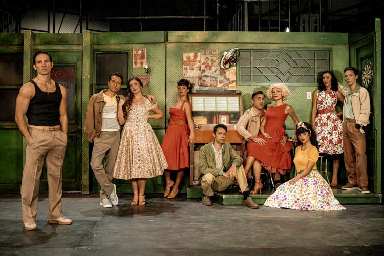 Un'immagine di 'West Side Story', il musical di Bernstein diretto da Massimo Piparo in scena al Sistina dal 7 dicembre  - (foto Gianluca Saragò)