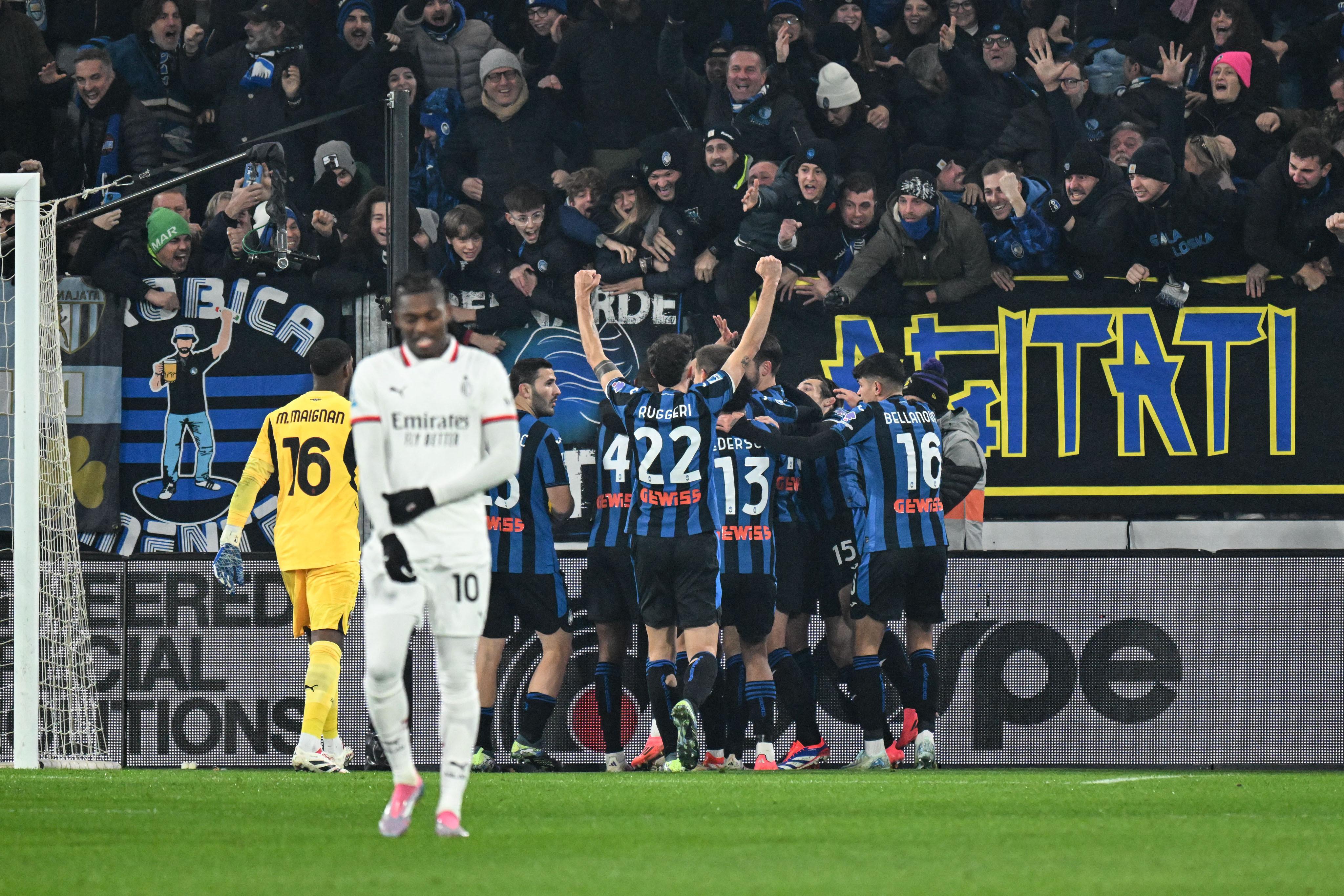 Atalanta-Milan 2-1, Gasperini’s Nerazzurri first in the standings