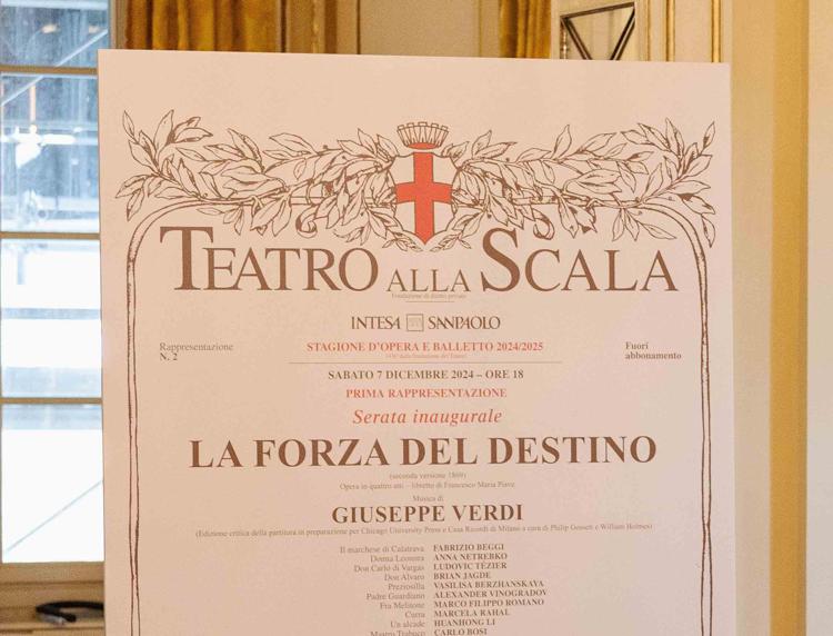 'La forza del destino' al Teatro alla Scala - Agenzia Fotogramma