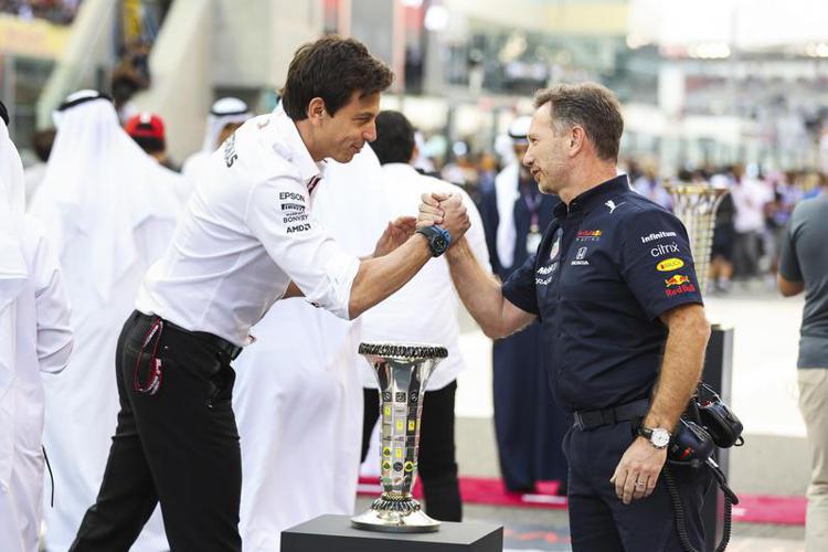 Toto Wolff e Christian Horner - Fotogramma