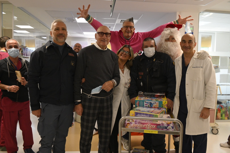 Natale, i campioni Graziani e Lucchetta all'Ismett