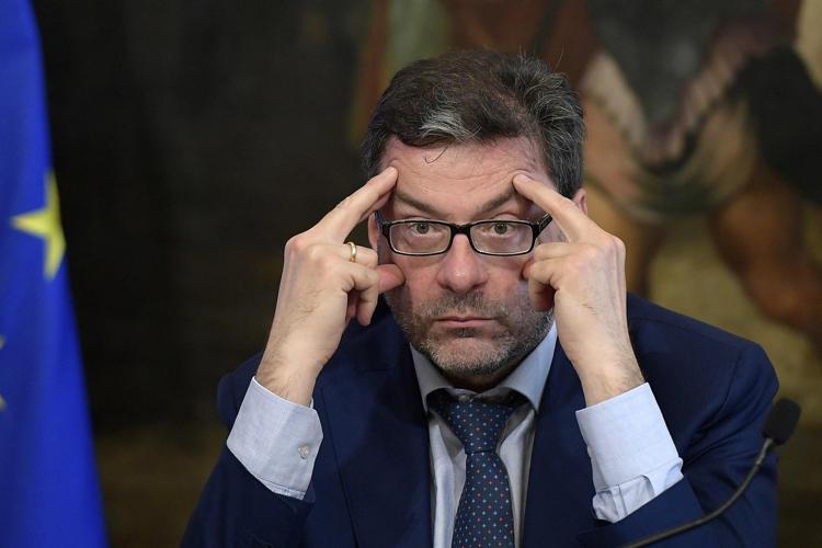 Il ministro dell’Economia, Giancarlo Giorgetti 