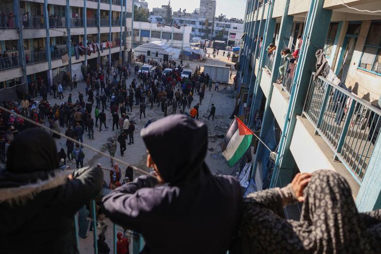 Macerie a Khan Younis, Gaza - Afp