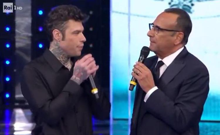 Fedez e Carlo Conti