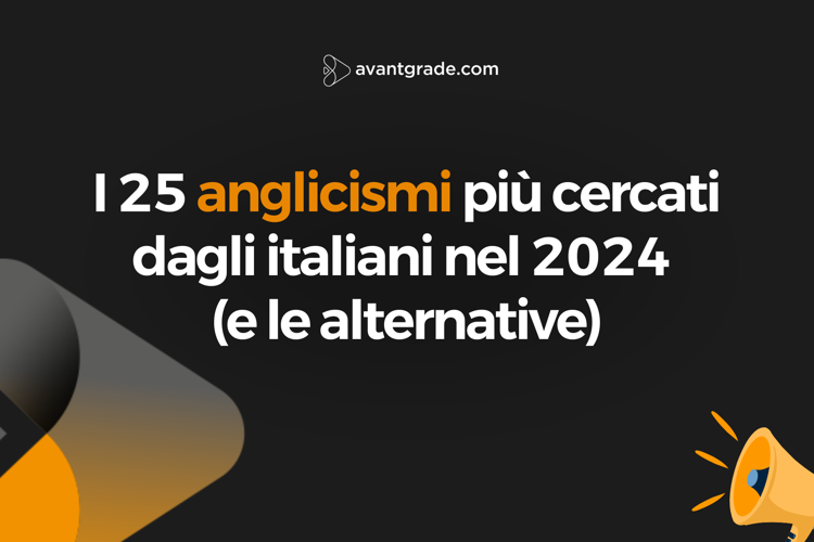 I 25 anglicismi più cercati dagli italiani nel 2024