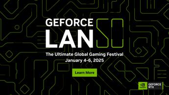 GeForce LAN 50: l’evento globale di gaming con premi esclusivi targato NVIDIA