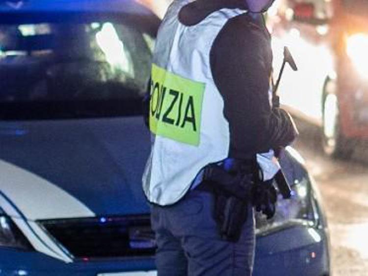 Controlli della polizia (Fotogramma)