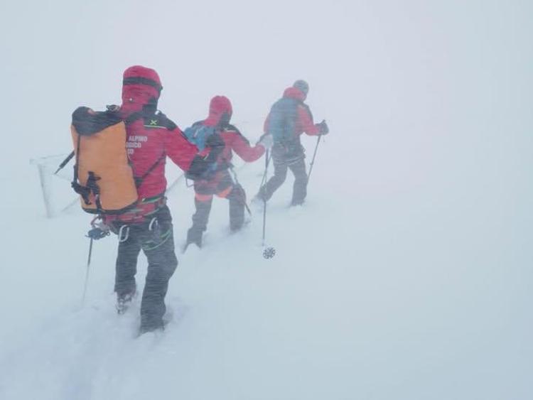 I soccorso sul Gran Sasso - (Soccorso Alpino e Speleologico)