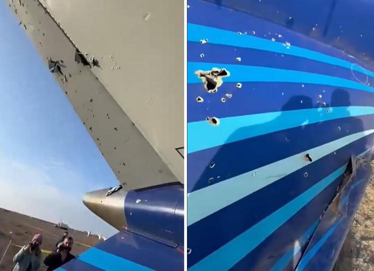 Aereo precipitato in Kazakistan, le foto e i video: "Abbattuto da Russia"