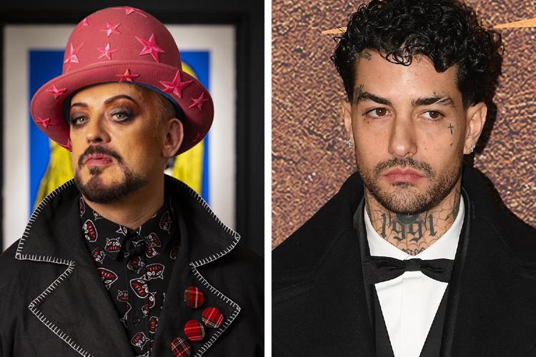 Boy George e Tony Effe (Fotogramma/Ipa)