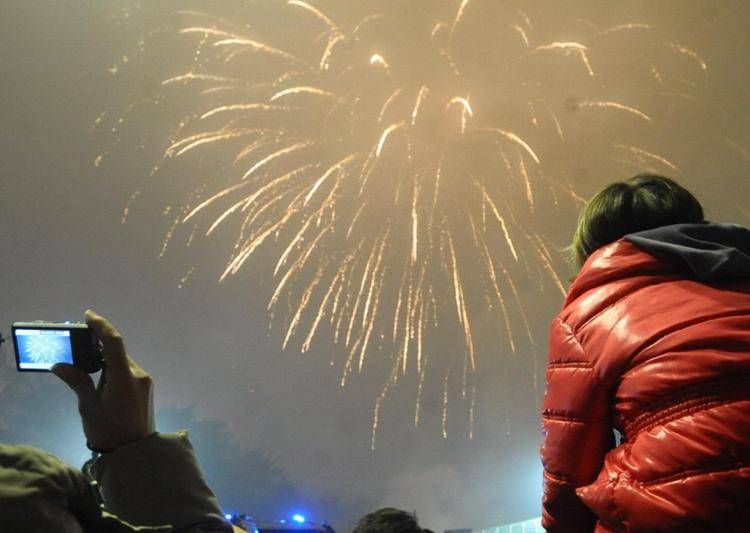 Fuochi d'artificio a Capodanno (Fotogramma)