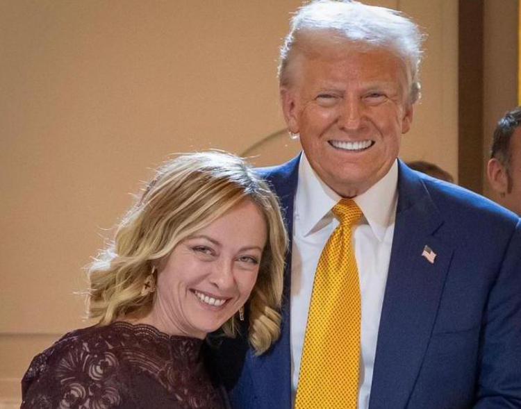 Giorgia Meloni e Donald Trump