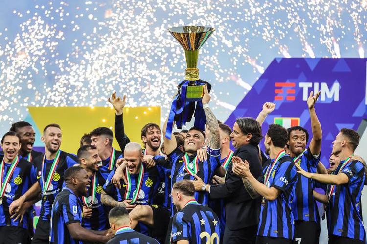 L'Inter festeggia il 20° scudetto - Fotogramma/IPA