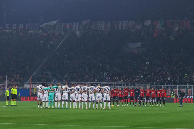 Agroppi, paura fischi in Supercoppa: cancellato minuto di silenzio