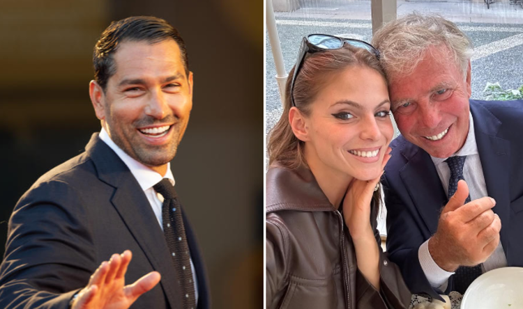 Marco Borriello, Eleonora Preziosi, Enrico Preziosi - Fotogramma/IPA