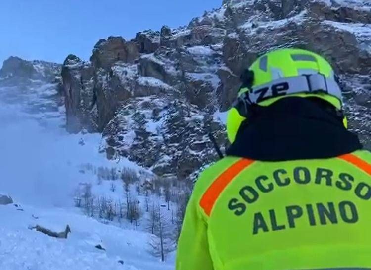 Le operazioni del soccorso alpino