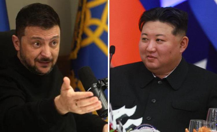 Zelensky e Kim