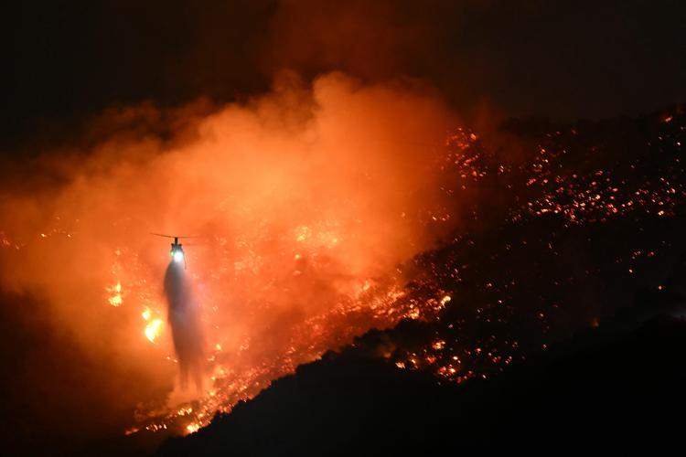 Incendio in California - (Afp)