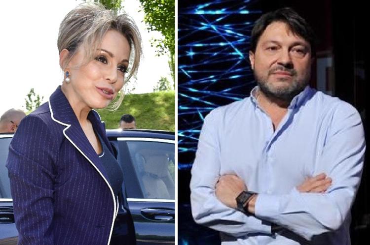 Marina Berlusconi e Sigfrido Ranucci (Fotogramma)