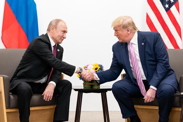  Vladimir Putin e Donald Trump nel 2019 - Agenzia Fotogramma / Ipa