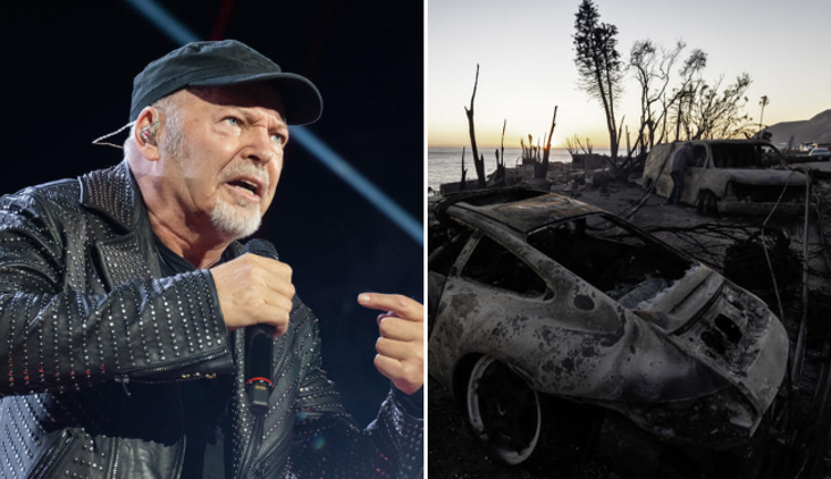 Vasco Rossi, incendi a Los Angeles - Fotogramma/IPA