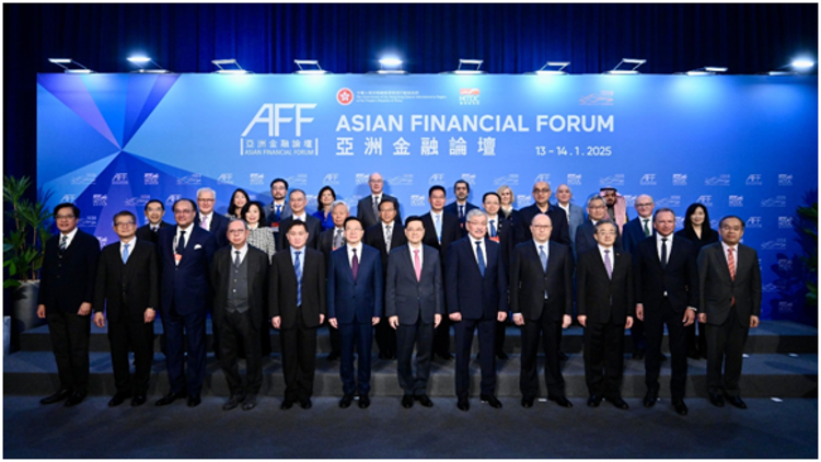 Hong Kong SAR's Chief Executive Mr John Lee and representatives from around the globe attend the Asian Financial Forum