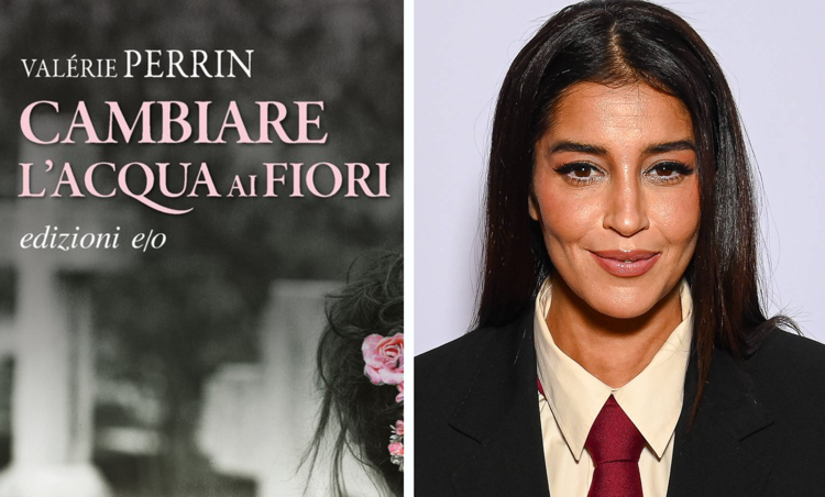 La copertina del bestseller e l'attrice Leïla Bekhti - Agenzia Fotogramma