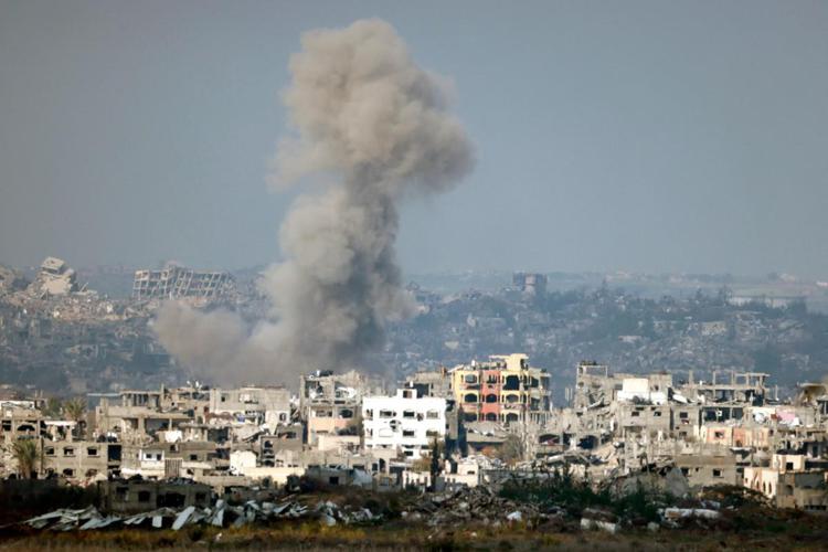 Raid di Israele su Gaza - (Afp)