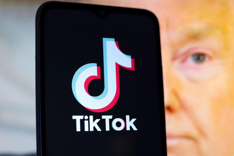 TikTok e Donald Trump - Fotogramma /Ipa