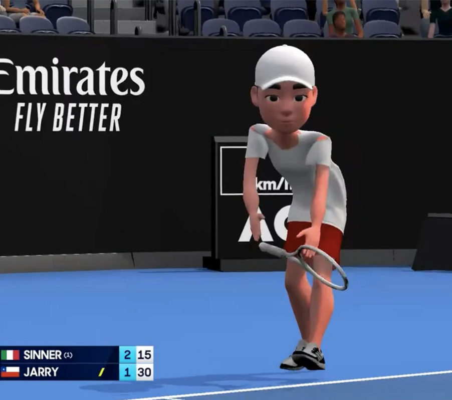 Australian Open, why did Sinner and the other tennis players become avatars?