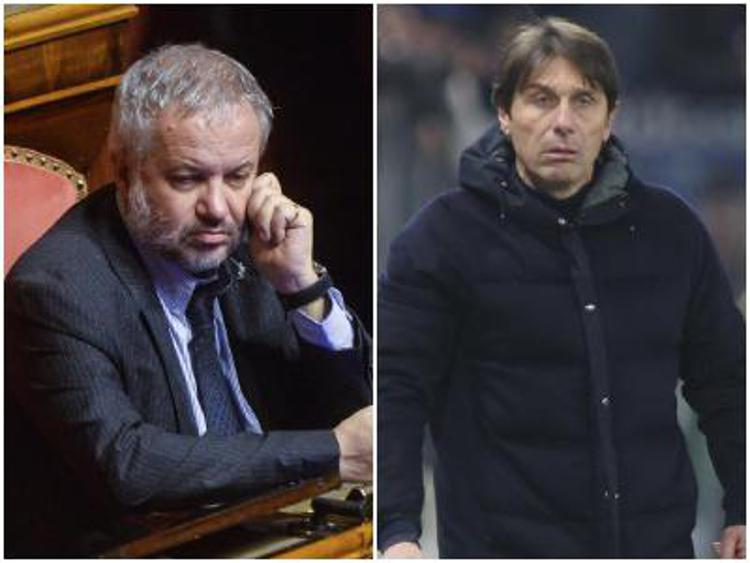 Claudio Borghi e Antonio Conte - Fotogramma