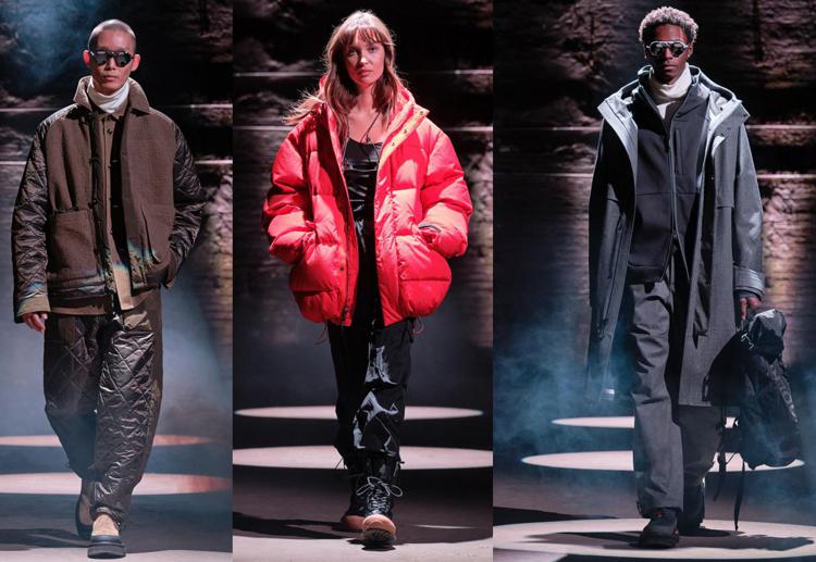 Tre proposte della collezione Woolrich Black Label per la prossima fall winter