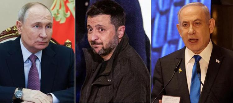 Putin, Zelensky e 