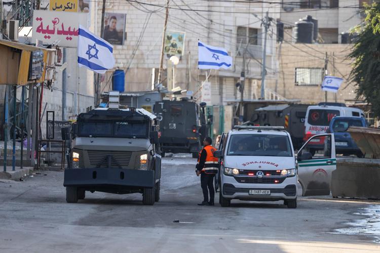 Militari israeliani a Jenin, Cisgiordania - Afp