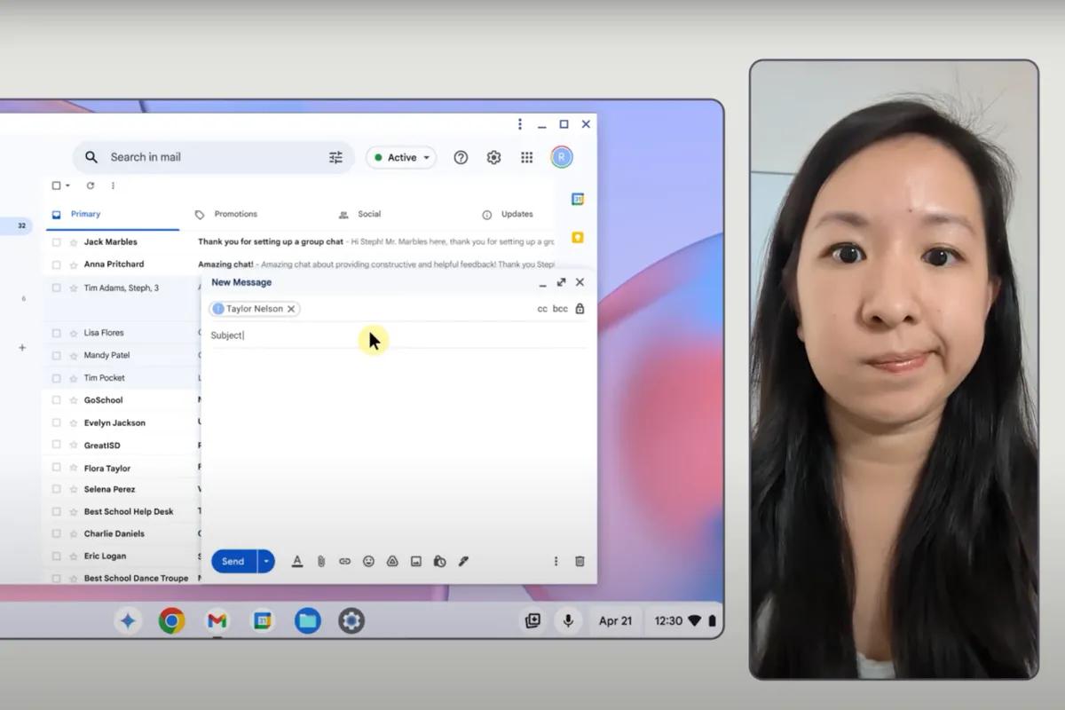 Google will allow you to control Chromebooks with head movements