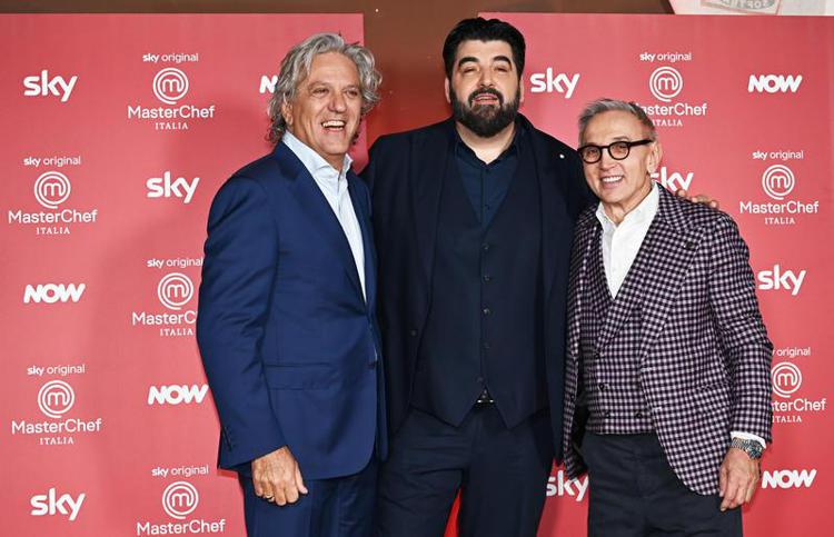  Giorgio Locatelli, Antonino Cannavacciuolo e Bruno Barbieri - Fotogramma/IPA