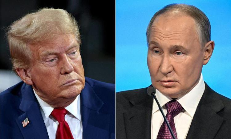 Trump e Putin (Afp)