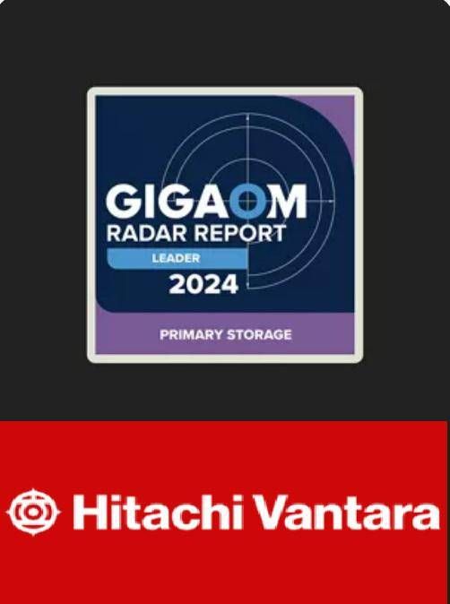 Hitachi Vantara: leader in the primary storage according to Gigaom Radar