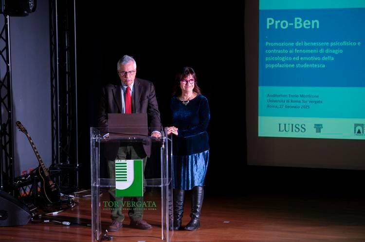 Presentato da Università Tor Vergata progetto Pro-Ben, per aiuto al benessere psicofisico dei giovani