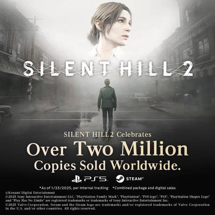 Silent Hill 2: a 2 million copies success