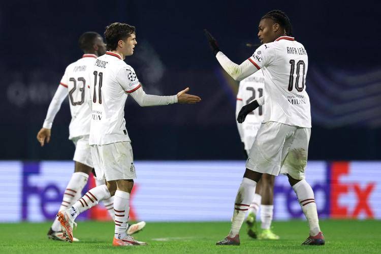 Christian Pulisic e Rafa Leao - Afp