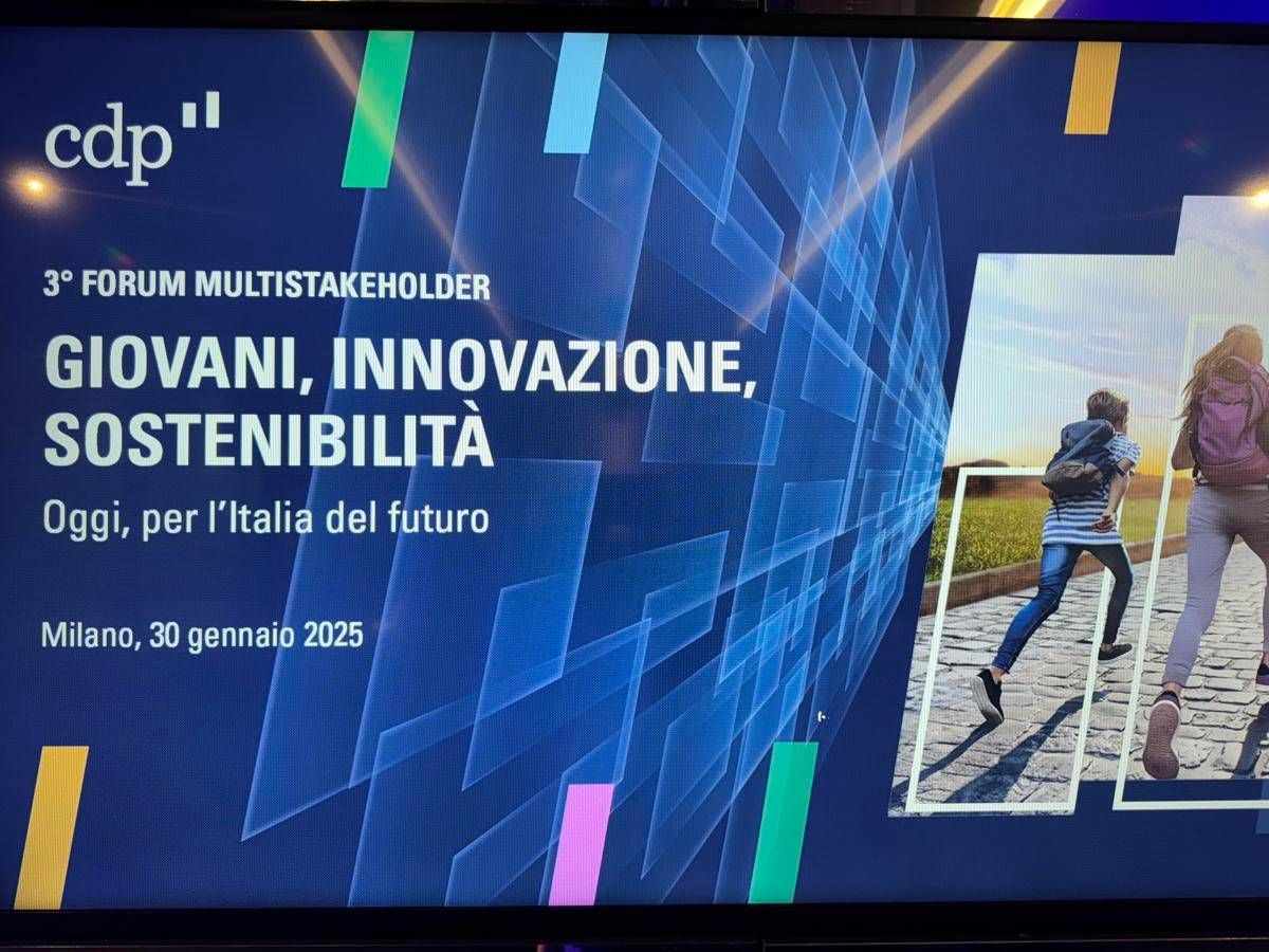 Giovani, innovazione e sostenibilità alla III edizione del Forum Multistakeholder Cdp