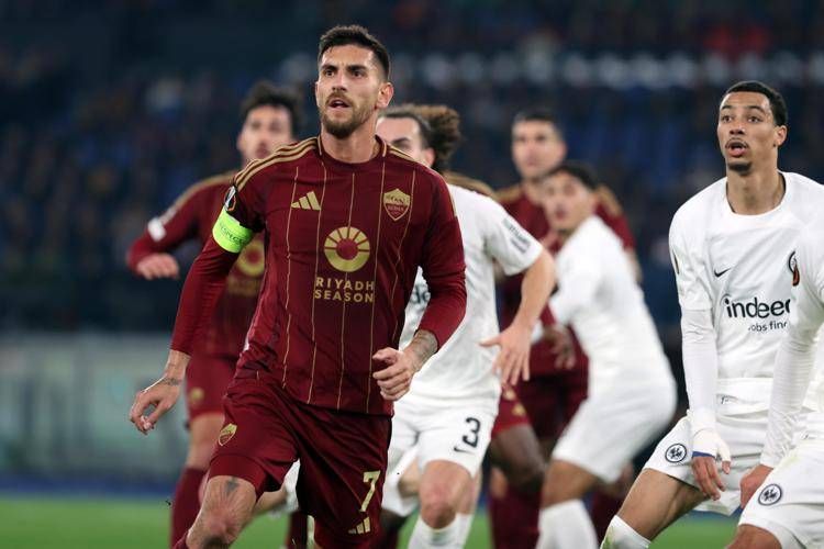 Una fase di Roma-Eintracht